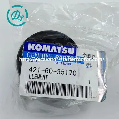 421-60-35170 Hydraulic Tank Breather for Komatsu Machines, OEM/reference 421-60-35170, Hydraulic Tank Breather Element, product view 5