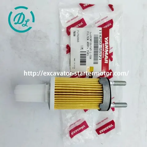 114250-55121 Fuel Filter Assembly for L100N L100EE L48N5 L400N, OEM/reference 114250-55121, Fuel Filter Assembly, product view 4