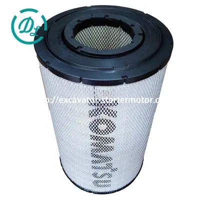 600-185-6100 Air Filter Kit for Komatsu PC400-8 D155AX-6, OEM/reference 600-185-6100, Engine Air Filter Element Kit, product view 1