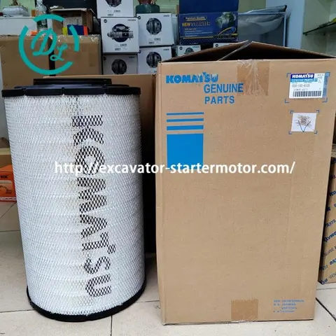 600-185-6100 Air Filter Kit for Komatsu PC400-8 D155AX-6, OEM/reference 600-185-6100, Engine Air Filter Element Kit, product view 3