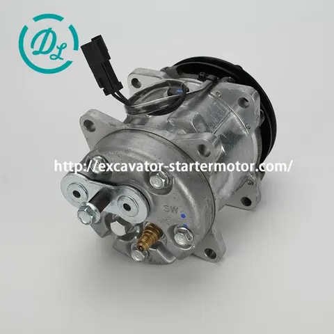422-6493 Air Condition Compressor for 303.5E2 303.5E2 CR, OEM/reference 422-6493, Air Condition Compressor, product view 2