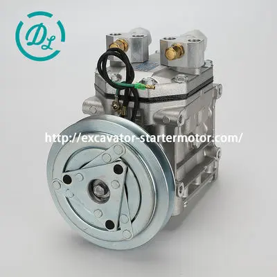 ME121066 ACA200A007A 24V A/C Compressor for Mitsubishi Fuso Fighter, OEM/reference ME121066, Air Condition Compressor, product view 4