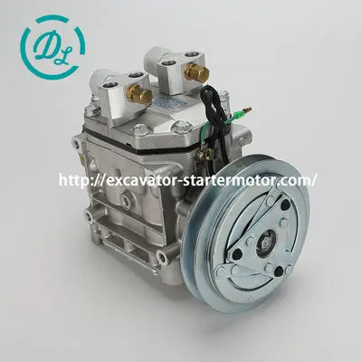 ME121066 ACA200A007A 24V A/C Compressor for Mitsubishi Fuso Fighter, OEM/reference ME121066, Air Condition Compressor, product view 5