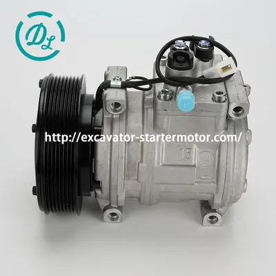 218-0324 24V PV-8 R134a A/C Compressor for CAT 345B 365B, OEM/reference 218-0324, A/C Compressor