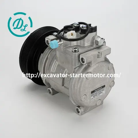 218-0324 24V PV-8 R134a A/C Compressor for CAT 345B 365B, OEM/reference 218-0324, A/C Compressor, product view 2