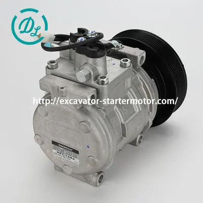 218-0324 24V PV-8 R134a A/C Compressor for CAT 345B 365B, OEM/reference 218-0324, A/C Compressor, product view 5