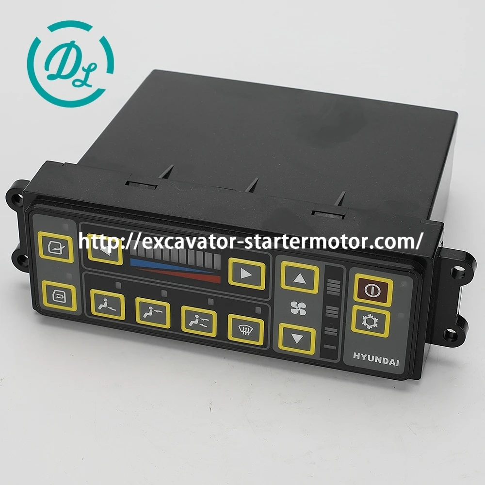 11N6-90031 A/C Controller for Hyundai R140-7 R210-7 R290-7, OEM/reference 11N6-90031, Air Conditioner Controller, product view 1