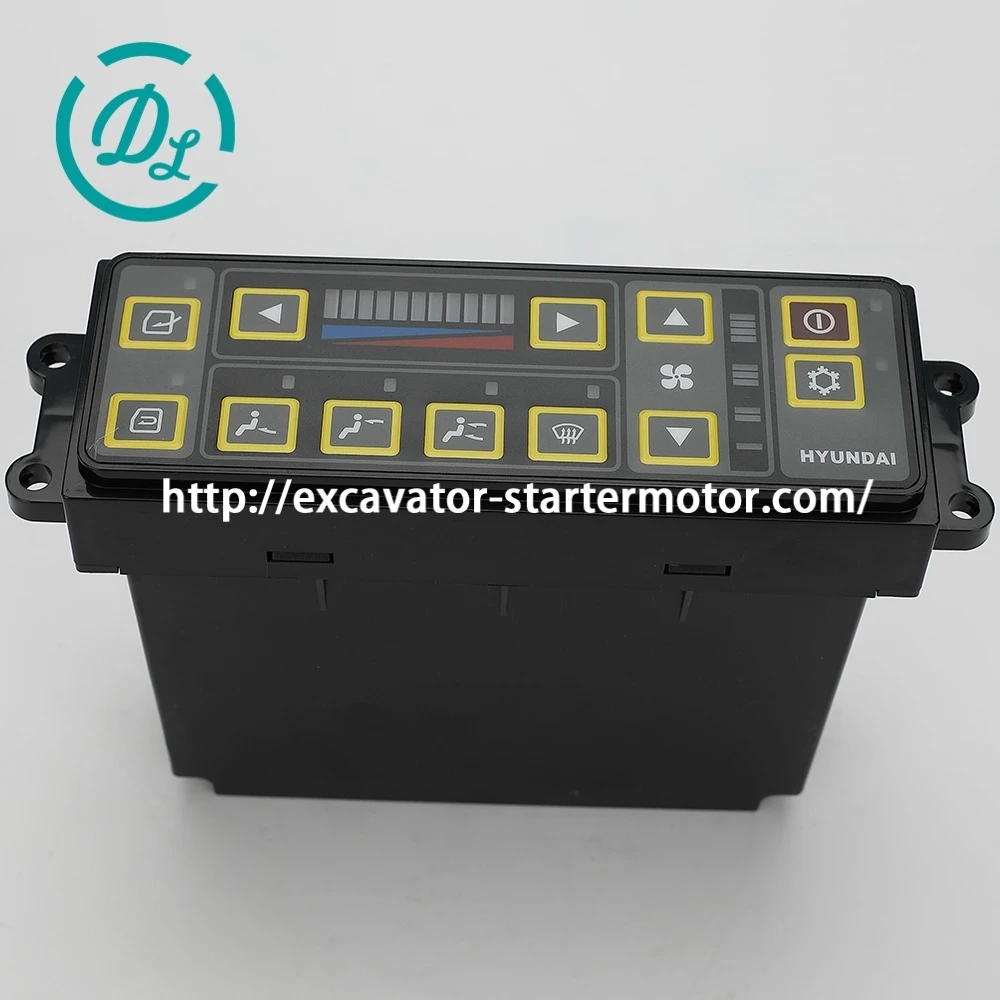 11N6-90031 A/C Controller for Hyundai R140-7 R210-7 R290-7, OEM/reference 11N6-90031, Air Conditioner Controller, product view 5