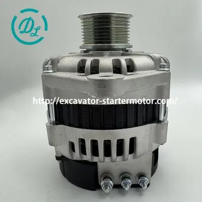 3972529 24V 70A 8PK Alternator for Cummins 6BT / 6CT Engines, OEM/reference 3972529, 24V 70A 8PK Alternator, product view 4