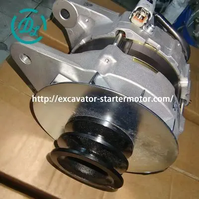 27060-E0071 Sawafuji 24V 80A Alternator for Hino Equipment, OEM/reference 27060-E0071, Sawafuji 24V 80A Alternator, product view 4