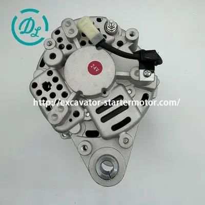 A4T66686 34368-01100 24V Alternator for CAT E320B 6D22, OEM/reference A4T66686 34368-01100 · CAT E320B 6D22, 24V 55A, product view 5