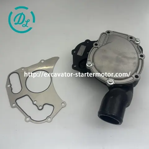 U5MW0206 Water Pump with Gasket for 1104D-44TA and 1104C Engine Series, OEM/reference U5MW0206, Water Pump with Gasket, product view 2