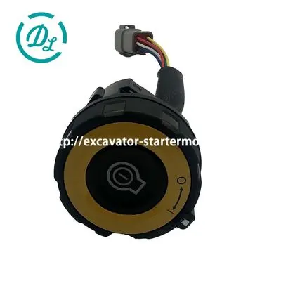 526-5710 12V/24V Push Button Rotary Start Switch for Mini Excavators, OEM/reference 526-5710, Push Button Rotary Start Switch, product view 4