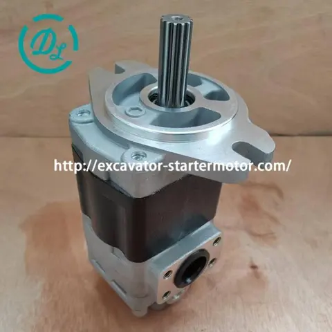 SDYB567L483 Hydraulic Gear Pump for Shovel Loader SD25-5, OEM/reference SDYB567L483, Hydraulic Gear Pump, product view 2