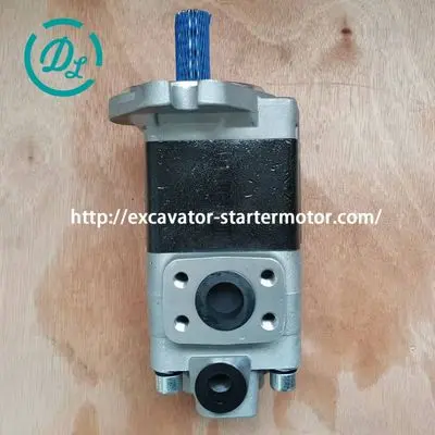 SDYB567L483 Hydraulic Gear Pump for Shovel Loader SD25-5, OEM/reference SDYB567L483, Hydraulic Gear Pump, product view 5