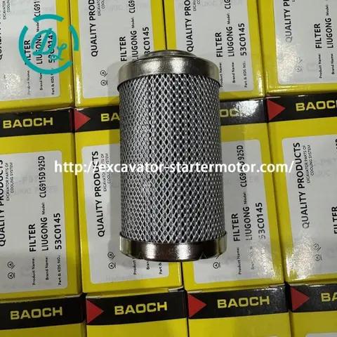 53C0265 R010055 Hydraulic Filter for LiuGong CLG936E QSL9.3, OEM/reference 53C0265, Ploit Hydraulic Filter, product view 5