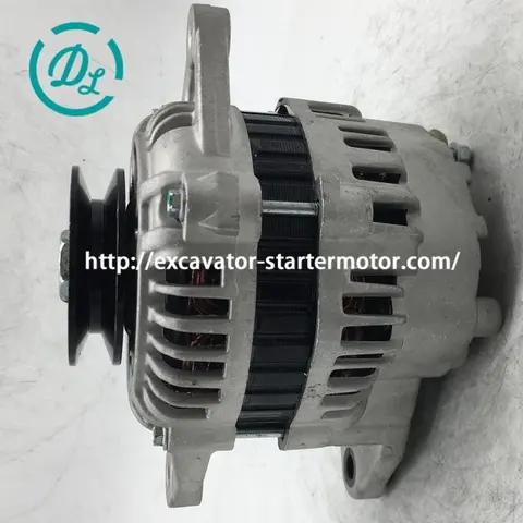 3R600-64011 12V 80A Alternator for Kubota KX080-3T KX080-4, OEM/reference 3R600-64011, Alternator, product view 2
