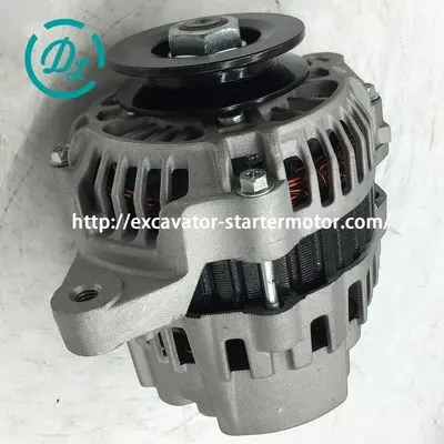 A7T02071A 12V 50A Alternator for CAT 302.5C Mini Excavator 303 Mini Excavator, OEM/reference A7T02071A, Alternator, product view 4