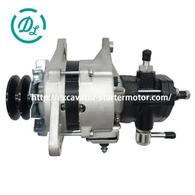 EexcavaStart Hino 24V 45A Alternator 27050-1110 for Excavator EK100, OEM/reference 27050-1110, Alternator, product view 1