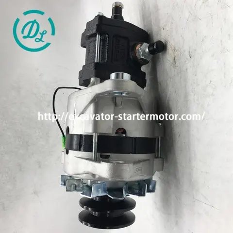 EexcavaStart Hino 24V 45A Alternator 27050-1110 for Excavator EK100, OEM/reference 27050-1110, Alternator, product view 2
