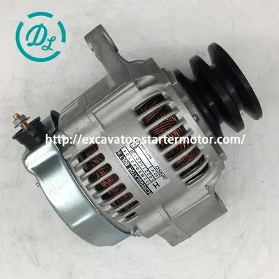 32868-03201 12V 90A Alternator for CAT 302.5C Mini Excavator 303CR Mini Excavator, OEM/reference 32868-03201, Alternator, product view 4