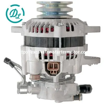 MD304129 12V 65A Alternator for Mitsubishi L300 4D56, OEM/reference MD304129, Alternator, product view 2