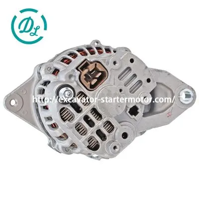 3F261-64010 12V 80A Alternator for Kubota M110DT M110DTC, OEM/reference 3F261-64010, Alternator, product view 2