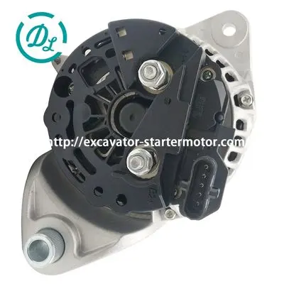 20409228 24V 80A Alternator for Hitachi Zaxis 210F-3 Zaxis 240F-3, OEM/reference 20409228, Alternator, product view 2