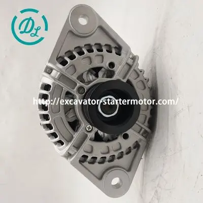 20409228 24V 80A Alternator for Hitachi Zaxis 210F-3 Zaxis 240F-3, OEM/reference 20409228, Alternator, product view 4