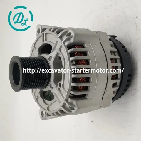 A003TA9091A 24V 80A Alternator for Doosan Hyundai 35D-9A 50D-7A, OEM/reference A003TA9091A, Alternator, product view 2