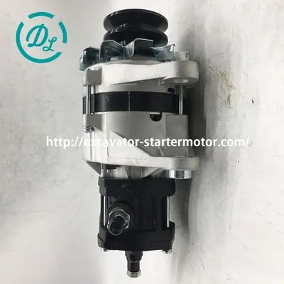 100213-0440 24V 45A Alternator for ISUZU 6BD1 6BB1, OEM/reference 100213-0440, Alternator, product view 5