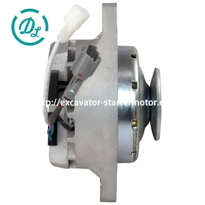 8970489700 12V 20A Alternator for Hitachi Zaxis 16 Zaxis 18, OEM/reference 8970489700, Alternator