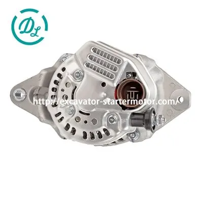 100211-4910 24V 25A Alternator for Toyota Forklift 5FD 1Z, OEM/reference 100211-4910, Alternator, product view 2