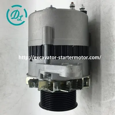 600-861-2110 24V Alternator for Komatsu D31E-20 D31EX-21, OEM/reference 600-861-2110, Alternator, product view 5