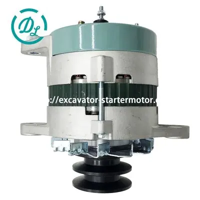600-825-6150 24V 60A Alternator for Doosan Solar 130W-V(1) Solar 130W-V(2), OEM/reference 600-825-6150, Alternator