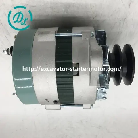 600-825-6150 24V 60A Alternator for Doosan Solar 130W-V(1) Solar 130W-V(2), OEM/reference 600-825-6150, Alternator, product view 2