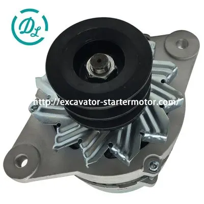 600-825-6150 24V 60A Alternator for Doosan Solar 130W-V(1) Solar 130W-V(2), OEM/reference 600-825-6150, Alternator, product view 3
