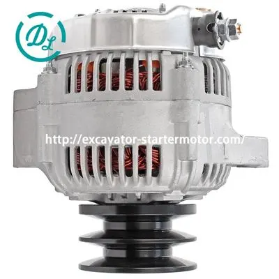 600-861-6510 24V 60A Alternator for Komatsu FD60-10-EC FD60-10-US, OEM/reference 600-861-6510, Alternator