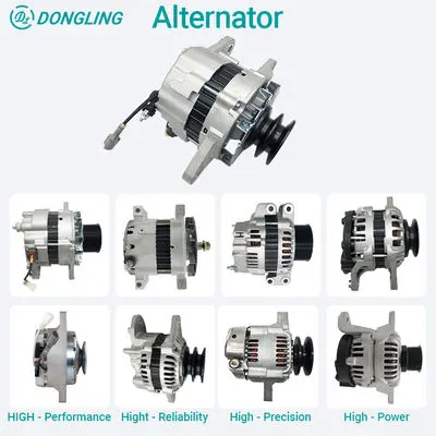 A4TR5591 24V 110A Alternator for Renault Premium II, OEM/reference A4TR5591, Alternator, product view 4