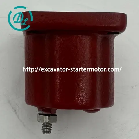4024809 24V Fuel Shutdown Solenoid Kit for Cummins K19 K38 K50 Engines, OEM/reference 4024809, Fuel Shutoff Shutdown Valve, product view 2