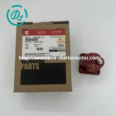 4024809 24V Fuel Shutdown Solenoid Kit for Cummins K19 K38 K50 Engines, OEM/reference 4024809, Fuel Shutoff Shutdown Valve, product view 6