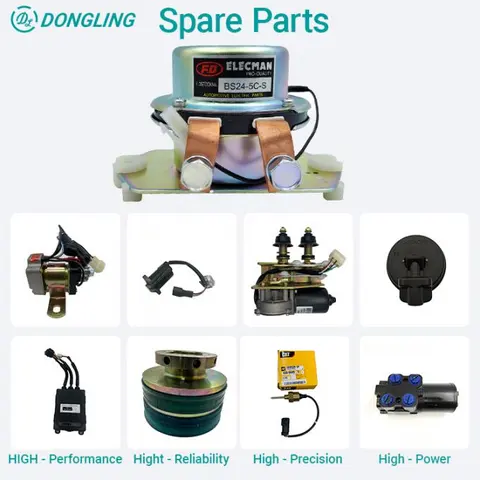 585-9231 24V 3-Way Solenoid Valve for 320 323 330GC 336GC Excavators, OEM/reference 585-9231, Solenoid Valve Assembly, product view 4