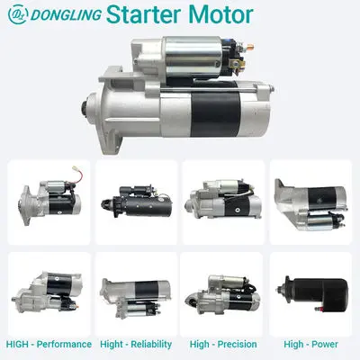 19829N 12V 9T Starter Motor for Daewoo D10S D15S, OEM/reference 19829N, Starter Motor, product view 5