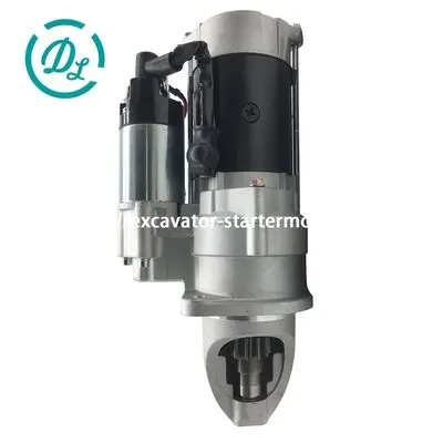 65.26201-7049 24V 6.0kW 11T Starter Motor for Daewoo DH200LC-2 DH200LC, OEM/reference 65.26201-7049, Starter Motor, product view 3