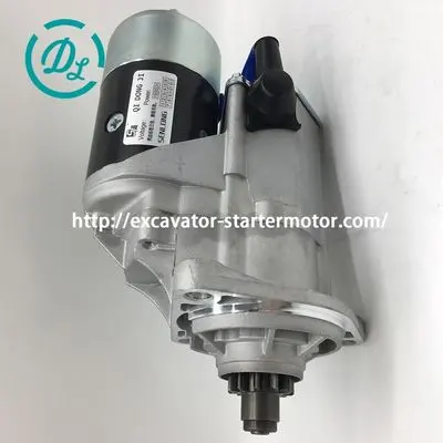 65.26201-7044 4.5kW Starter Motor for Daewoo D35S-2 D40S-2, OEM/reference 65.26201-7044, Starter Motor, product view 5