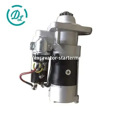 65.26201-7088 24V Starter Motor for Doosan DL300A DX300LCA, OEM/reference 65.26201-7088, Starter Motor, product view 2
