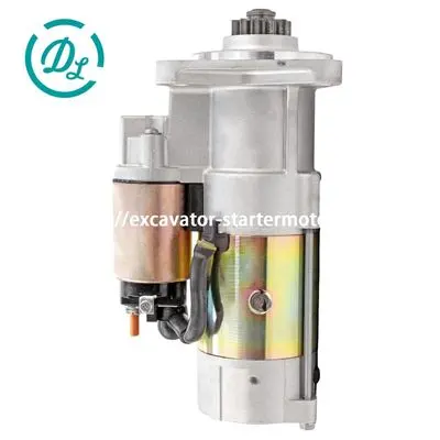 119131-77011 24V 3.5kW 9T Starter Motor for Ausa C200H-x4 C200H, OEM/reference 119131-77011, Starter Motor, product view 2