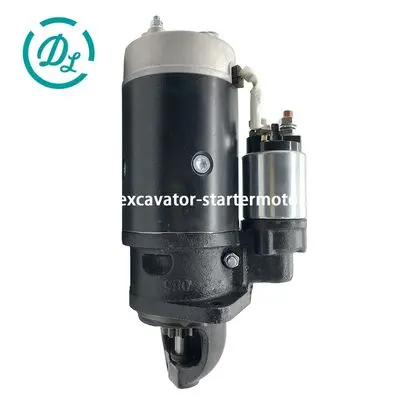 11702594 24V 4.0kW 10T Starter Motor for Komatsu FD100-6 FD115-6, OEM/reference 11702594, Starter Motor