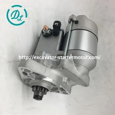 0R9705 1.2kW 9T 12V Starter Motor for CAT 301.5 301.6, OEM/reference 0R9705, Starter Motor, product view 3