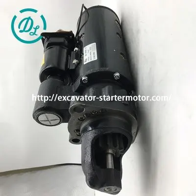 EexcavaStart 11 Teeth Starter M128R3821SE 0R-2697 10R-1914 6V-0513 for Bulldozer D10R, OEM/reference 0R-2697, Starter Motor, product view 4